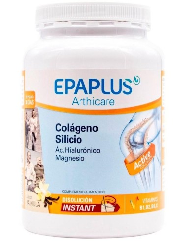 Epaplus Silicio+Colag+A.Hialur+Mg Vainilla 30Dias de Epa Plus