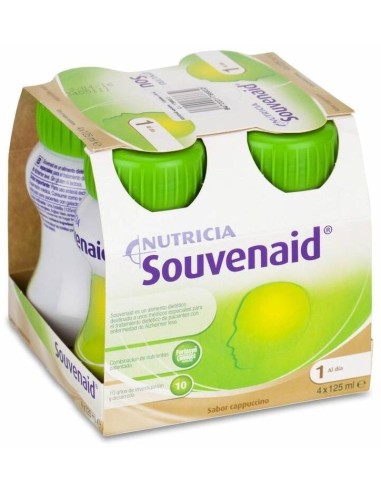 Souvenaid Capuchino Botellas 4X125Ml de Nutricia