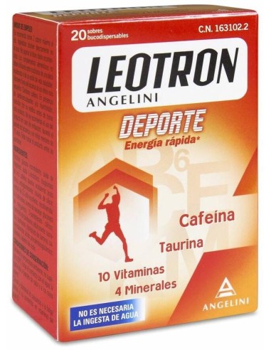 Leotron Deporte 20Sobres de Leotron