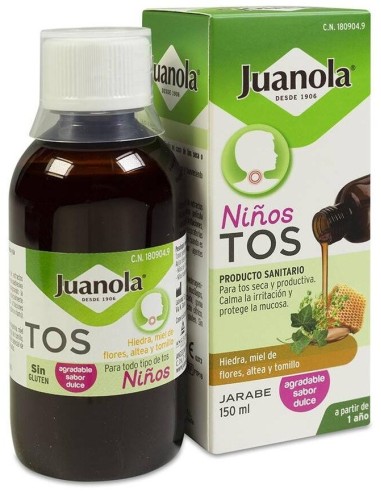 Juanola Tos Jarabe Niños 150 Ml de Juanola