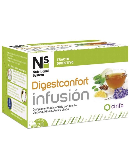 Ns Digestconfort Infusion 20 Sobres de Ns