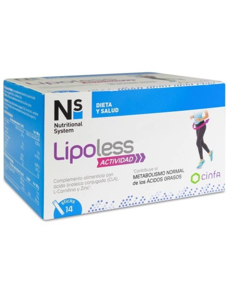 Ns Lipoless Actividad 14 Sticks de Ns