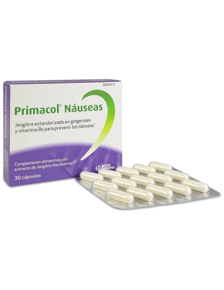 Primacol Nauseas 30Caps de Interpharma