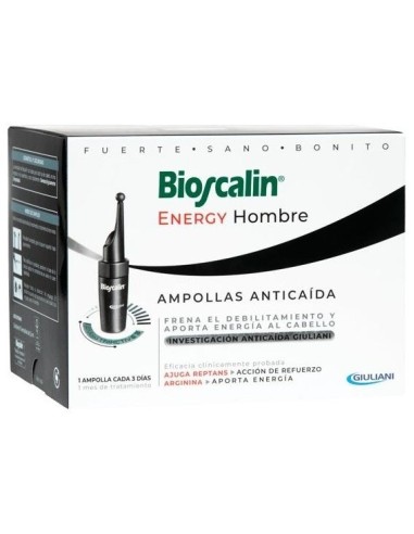 Bioscalin Energy Hombre 10 Amp. de Bioscalin