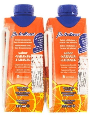 Bioralsuero Naranja 2X330Ml. de Casen