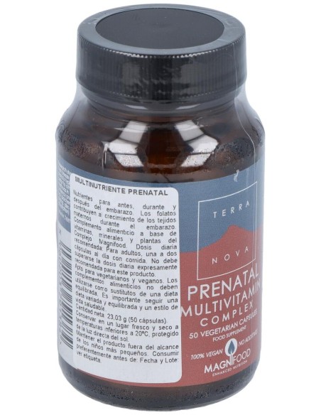 Multinutriente Prenatal 50Vcap. de Terranova
