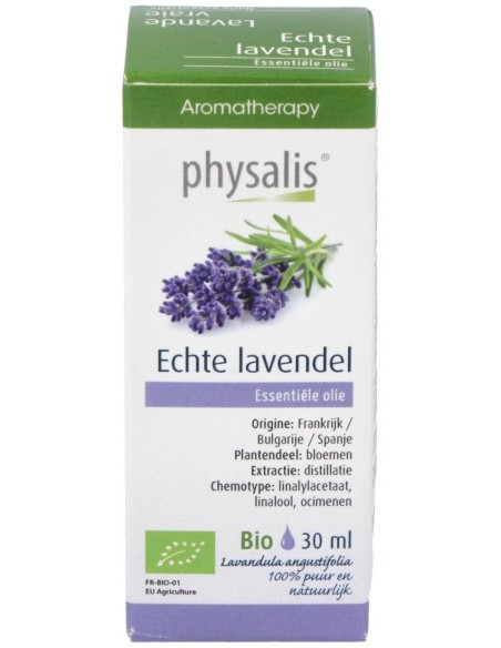 Esencia Lavanda Verdadera 30Ml. Bio de Physalis
