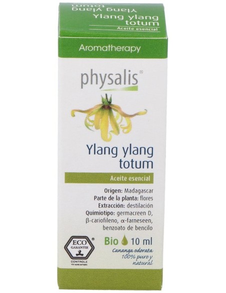 Esencia Ylang-Ylang 10Ml. Bio de Physalis