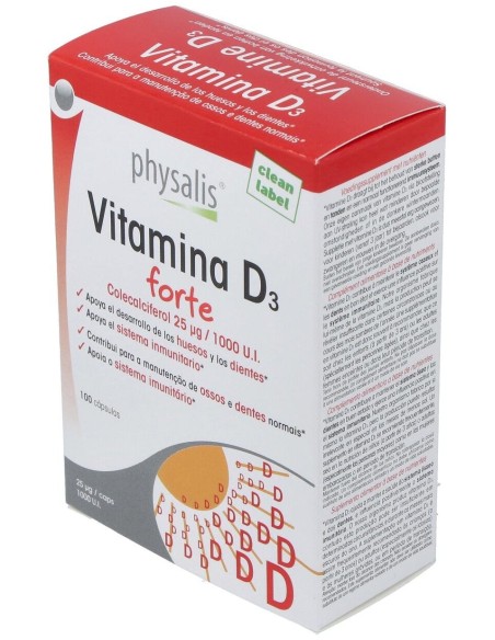 Vitamine D3 Forte de Physalis