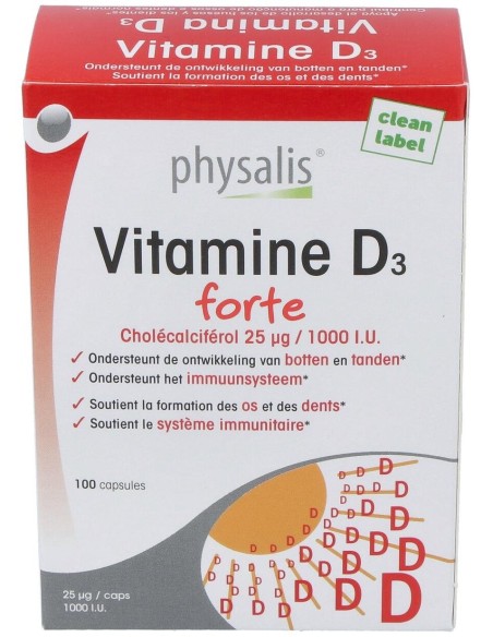 Vitamine D3 Forte de Physalis
