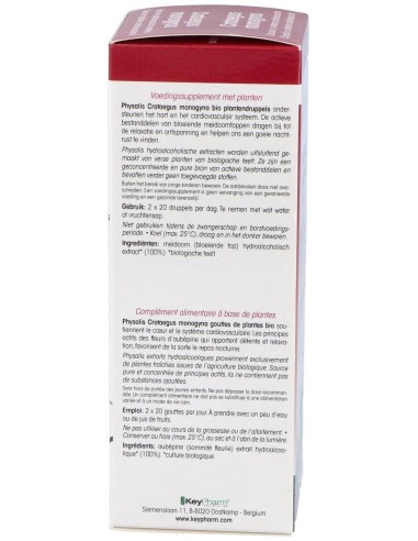 Tintura Crataegus Monogyna (Espino Blanco) de Physalis