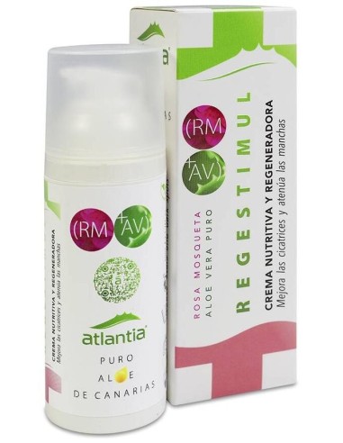 Regestimul Aceite De Rosa Mosqueta-Aloe 50Ml. Eco de Atlantia