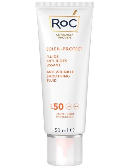 Roc Sol Fluido Antiarrugas Spf 50+ 50 Mililitros Roc