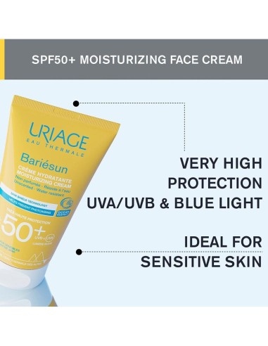 Bariesun Crema Sin Perfume Spf50+ 50Ml. de Uriage