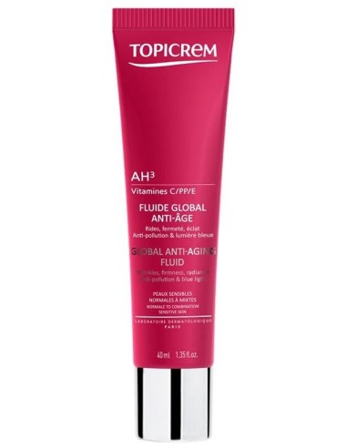 Topicrem Ah3 Fluido Global Antiedad 40 Ml de Topicrem