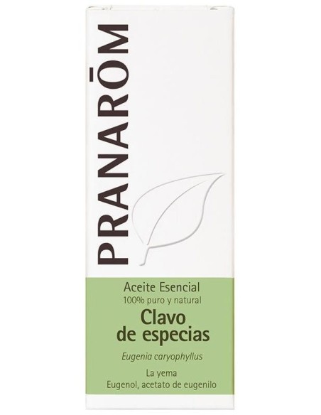 Clavo De Especias Aceite Esencial 10Ml. de Pranarom Aceites