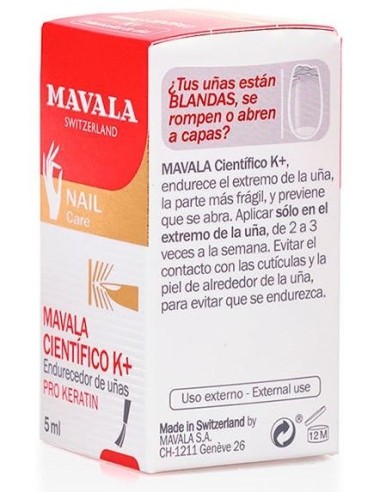 Mavala Cientifico K+Endurecedor Uñas 5Ml de Mavala