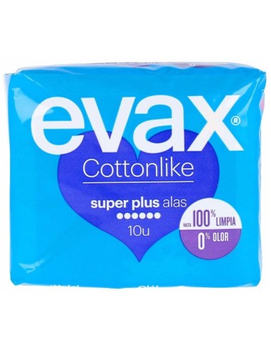 Evax Cottonlike Alas Super Plus 10Ud. de Evax