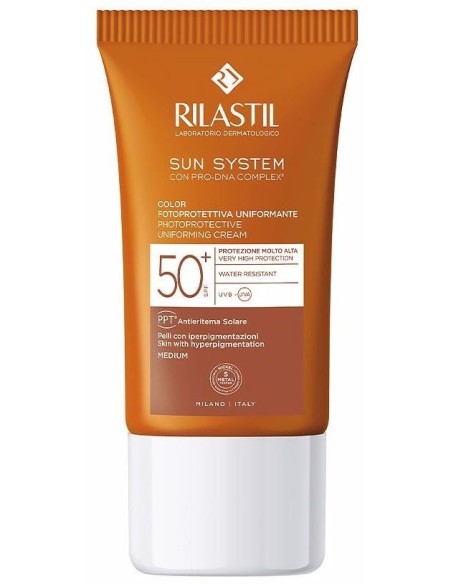 Ril Sun System 50+ Color Emulsion 40Ml.** de Rilastil