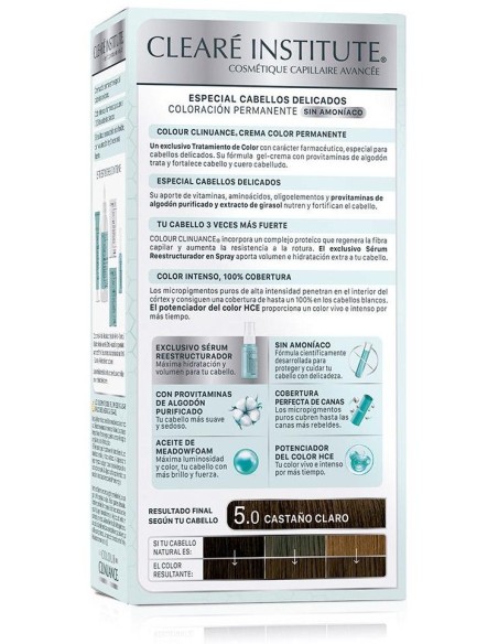 Colour Clinuance 5.0 Castaño Claro Cab. Delicados de Cleare Institute