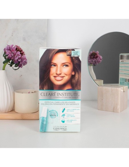 Colour Clinuance 5.3 Castaño Claro Dorado Delicado de Cleare Institute