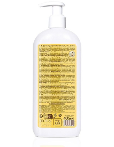 Champu Camomila 400Ml. de Cleare Institute