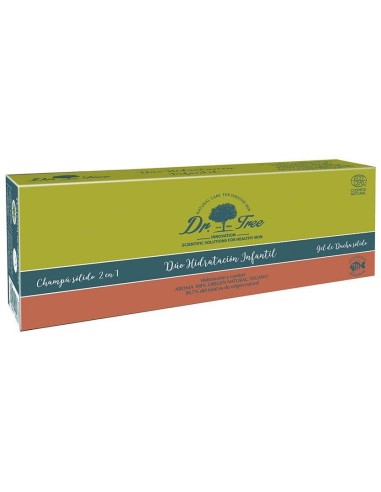 Pack Solido Hidratacion Infantil Champu+Gel Baño.** de Dr. Tree
