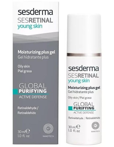 Sesretinal Young Skin Gel Hidratante Plus 30 Mililitros Sesderma