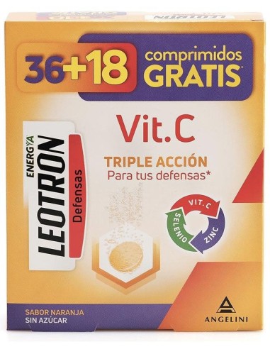 Leotron Vit C 36Comp.+18Comp. De Regalo de Leotron