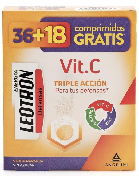 Leotron Vit C 36Comp.+18Comp. De Regalo de Leotron