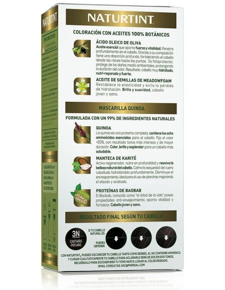 Naturtint Biobased 3N Castaño Oscuro de Naturtint