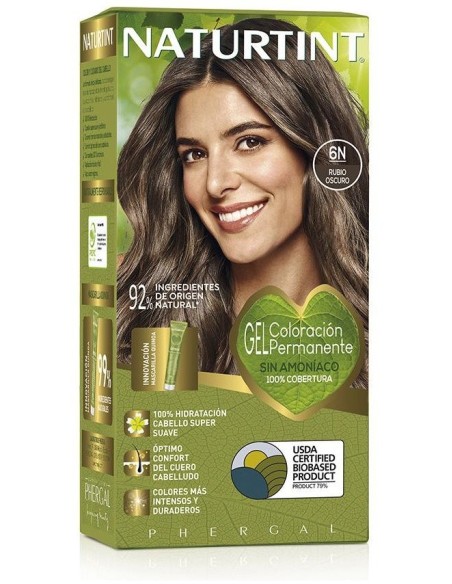 Tinte Novavis 6N Rubio Oscuro 120Ml. de Novavis