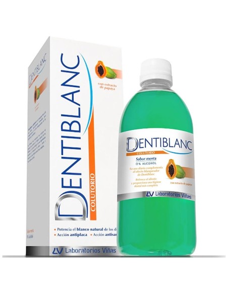 Dentiblanc Colutorio Papaya 500Ml de Dentiblanc