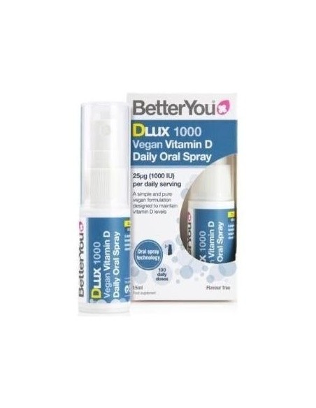 D1000 Vegan Vit D Spray Oral 15Ml. de Better You