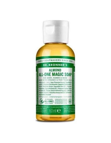 Jabon Liquido Almendras 60Ml. de Dr. Bronner´S