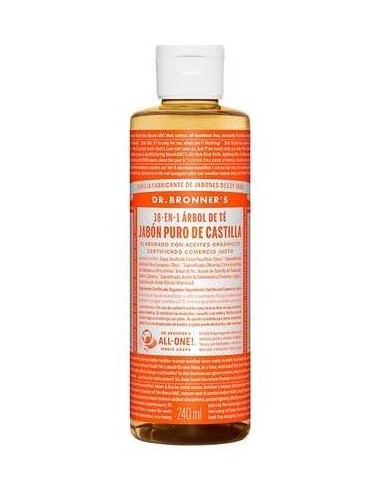 Jabon Liquido Arbol Del Te 240Ml. de Dr. Bronner´S
