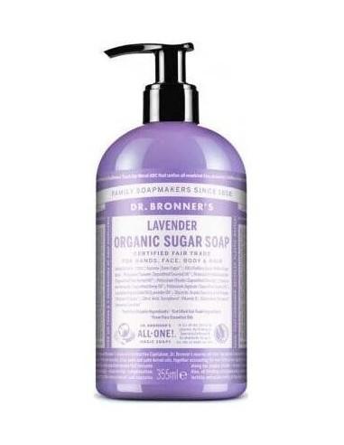 Jabon De Azucar Lavanda 355Ml. de Dr. Bronner´S