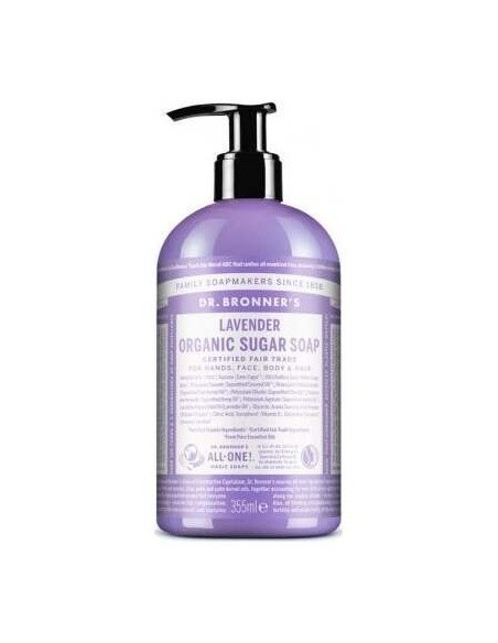 Jabon De Azucar Lavanda 355Ml. de Dr. Bronner´S