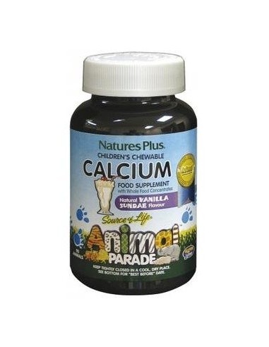 Animal Parade Calcio  90Animales Masticables de Natures Plus