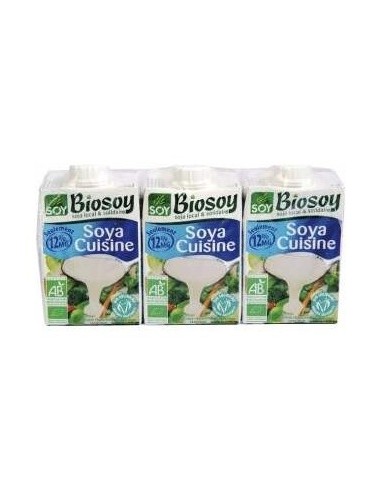 Soya Cuisine Biosoy 3 X 20Cl de Soy