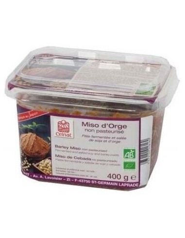 Miso De Cebada No Pasteurizado 400Gr.Bio de Celnat