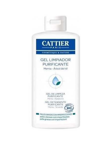 Gel Limpiador Purificante Con Tea Tree 200Ml de Cattier
