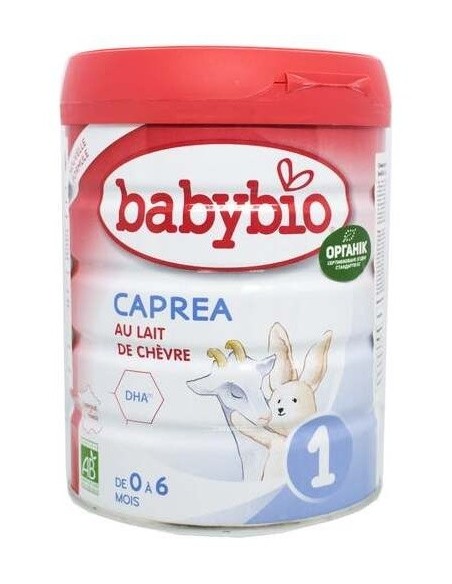 Leche Caprea 1 Cabra Lactantes 0-6Meses 800Gr. Bio de Babybio