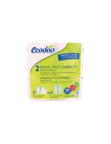 Papel De Cocina Compacto 2Ud. de Ecodoo