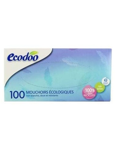Pañuelos Triple Capa Caja 100Ud. de Ecodoo