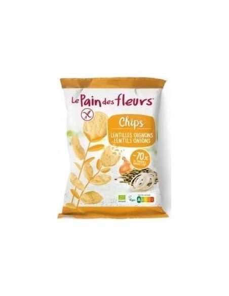 Chips De Lentejas Con Cebolla 50Gr. Bio Sg Vegan de Le Pain Des Fleurs