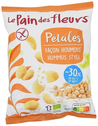 Chips Petalos Hummus 75Gr. Bio Sg Vegan de Le Pain Des Fleurs