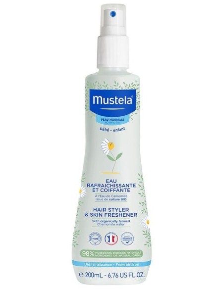 Agua Refrescante Para Peinar Bebe-Niño 200Ml. de Mustela