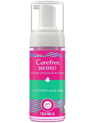 Carefree Espuma Limp. Intima Te Verde+Aloe 150Ml. de Carefree