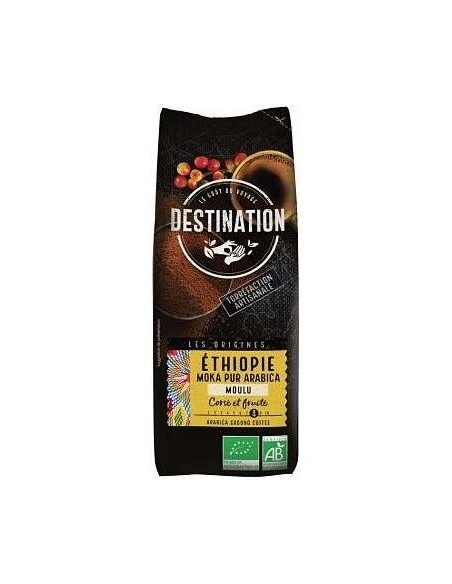 Cafe Etiop+A Moka 100% Arabica Molido 250Gr. Bio de Destination
